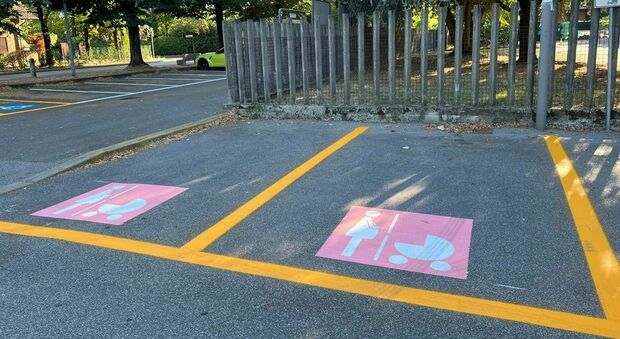 Terni, spuntano in città 150 parcheggi in rosa