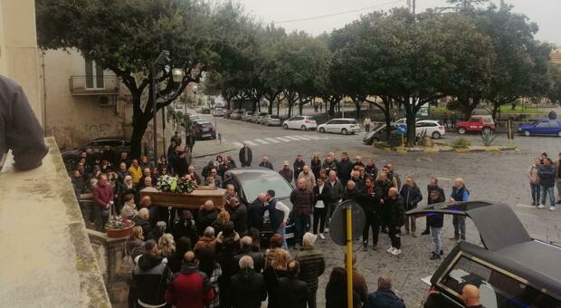 I funerali di Riccardo Santimone