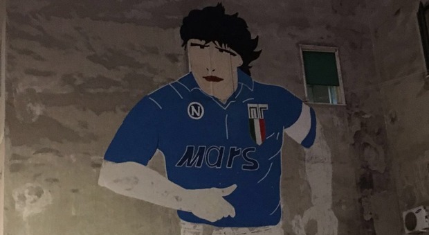 Napoli. Murales di Maradona, partiti i lavori di restyling ai Quartieri Spagnoli