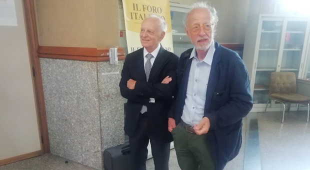 I due magistrati del pool "Mani Pulite" nel Tribunale di Benevento