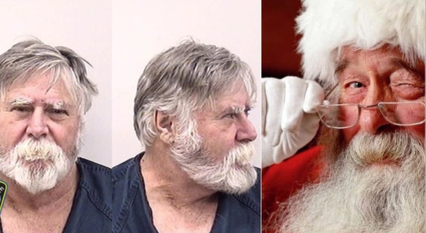 "Babbo Natale" rapina una banca e lancia i soldi ai passanti al grido «Merry Christmas»