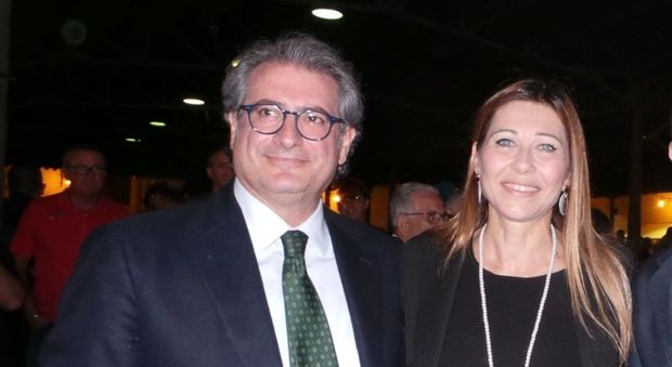 Massimo Ferrarese con Angela Carluccio