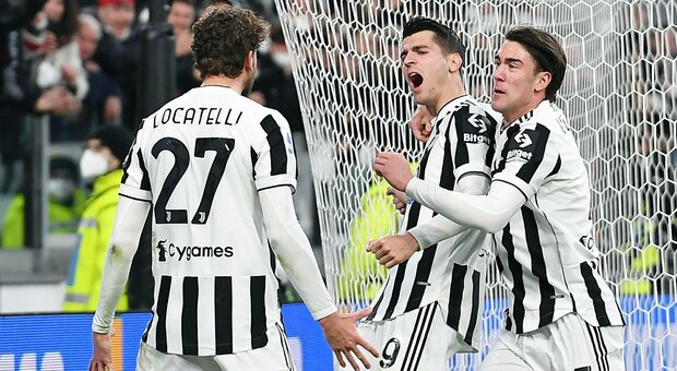 Juventus-Spezia 1-0, basta Morata per continuare a sognare