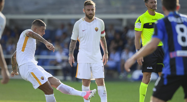 La Roma parte con una vittoria: Kolarov piega l'Atalanta 1-0