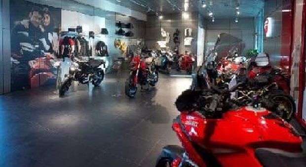 Il salone Autonord Ducati di Villorba