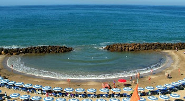 Una spiaggia di Santa Severa