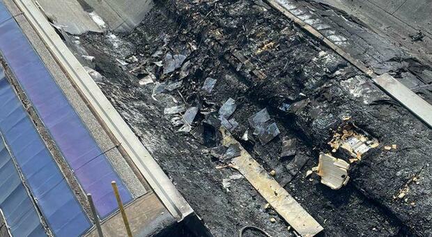 A fuoco l’impianto fotovoltaico nel tetto dell'azienda Codognotto: danni, ma nessun ferito