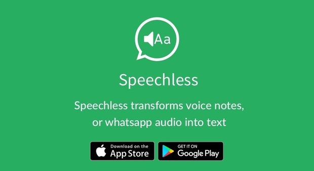 Addio note vocali con Speechless l'app che trasforma l'audio in testo
