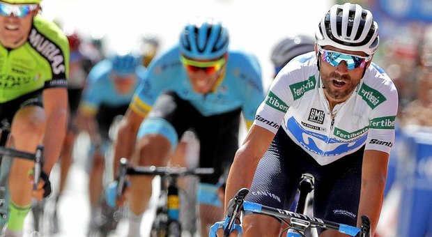 Vuelta, Valverde vince l'8/a tappa: Sagan battuto allo sprint