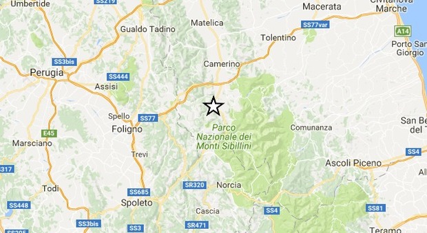 Terremoto, scossa di magnitudo 3.4 vicino Macerata
