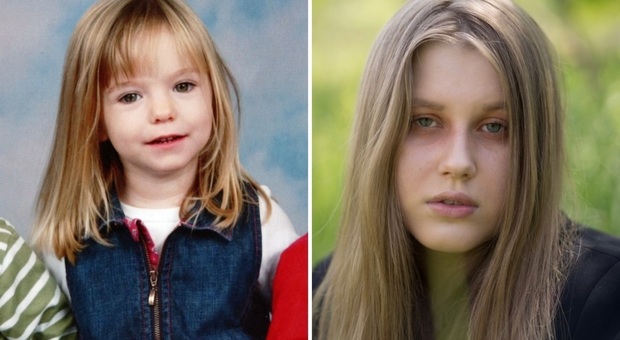 Da sinistra la piccola Maddie McCann, scomparsa nel 2007, e la 22enne polacca Julia Wandelt
