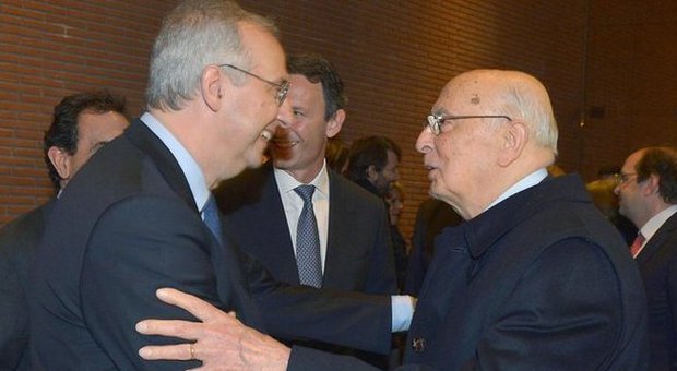 Giorgio Napolitano e Walter Veltroni