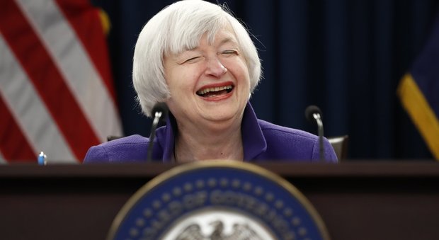 Usa, la Fed alza i tassi. Yellen saluta e lascia la guida a Powel