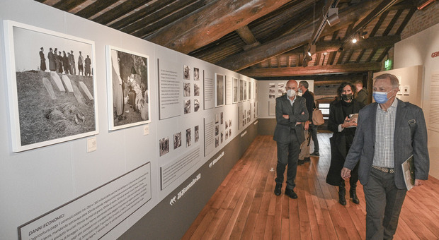 La mostra sui 70 anni dalla grande alluvione, allestita a palazzo Roncale a Rovigo