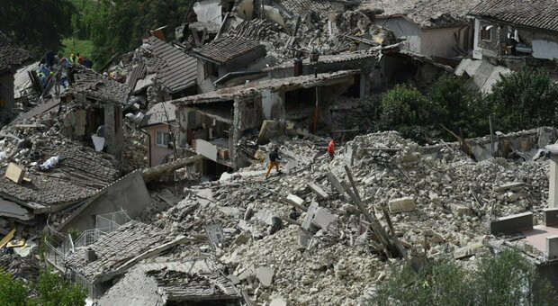 I danni provocati dal terremoto del 2016