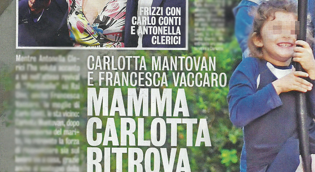 immagine Carlotta Mantovan, la figlia Stella, Francesca Vaccaro e il figlio Matteo