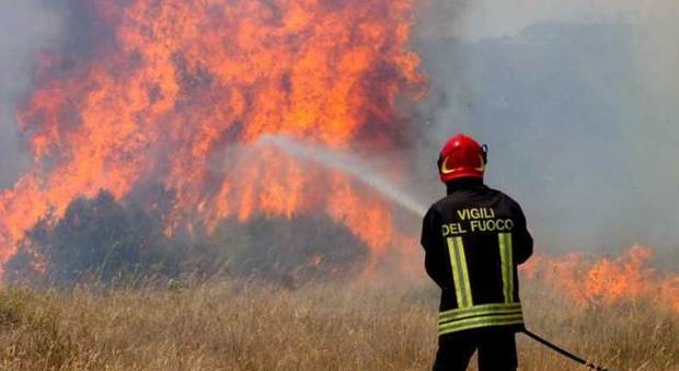 Roma, incendio nei campi tra Torrevecchia e Boccea: abitazioni a rischio