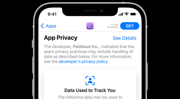 Apple, arriva l'etichetta per la privacy sulle app