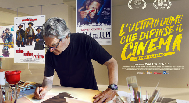 Renato Casaro atteso giovedì sera alla presentazione del film "L'uomo che dipinse il cinema" al Corso di Treviso