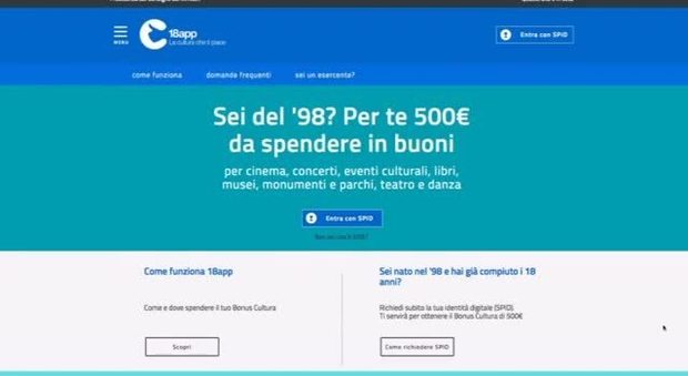 18app, ecco come funziona il Bonus Cultura di 500€ per i