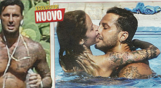 Fabrizio Corona e Zoe Cristofoli, corsa e bagno hot in piscina: «Sono andati a convivere»