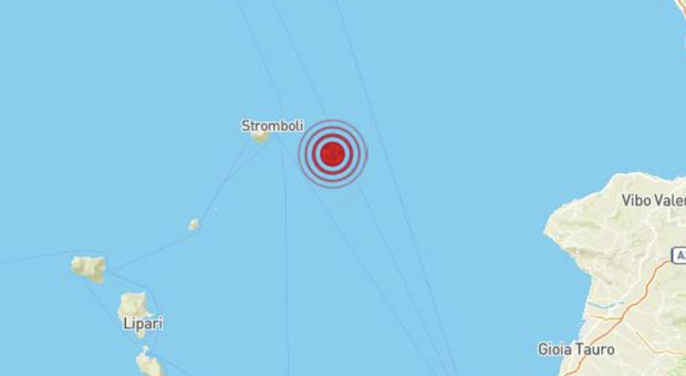 Sicilia, terremoto di magnitudo 3.2 alle isole Eolie in provincia di Messina