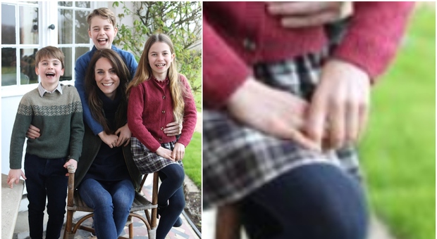 Kate Middleton: dalla fede (assente) all'ombra di Photoshop, tutti i dettagli sulla nuova foto con i bambini
