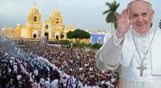 Papa Francesco in Perù denuncia l'alto tasso di femminicidi