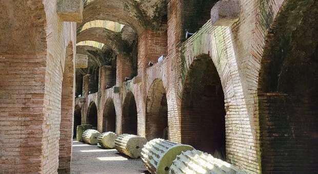 Terremoto a Pozzuoli, chiudono per ragioni di sicurezza i sotterranei dell'anfiteatro