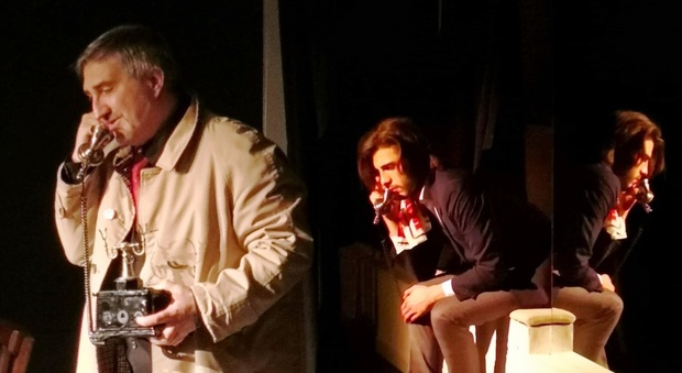 Mauro Toscanelli e Orazio Rotolo Schifone, interpreti di "Carlos, l'Ultima Volta"