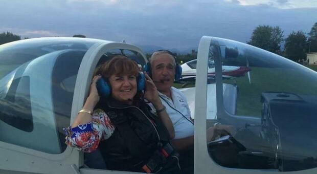 marito e moglie morti sull'aereo precipitato a Trevignano