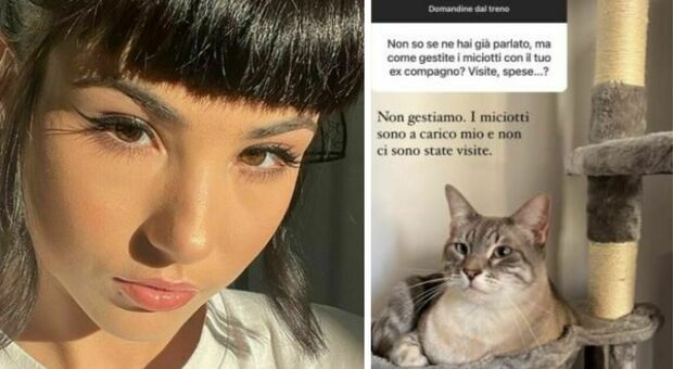 Giogia Soleri risponde alle domande dei followers: «I gatti? A carico mio e non ci sono state visite»