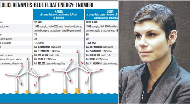 Il dg di Renantis-BlueFloat Energy «Parchi eolici offshore avanti con la Via a Roma. Modifiche? Sì, se coerenti»