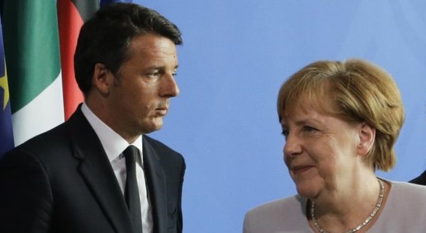Brexit e banche, Merkel gela l'Italia: non si possono cambiare le regole ogni due anni. Renzi: noi le rispettiamo