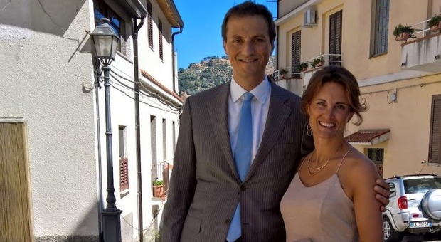 Matteo Chini e la moglie Ilaria Bignucolo