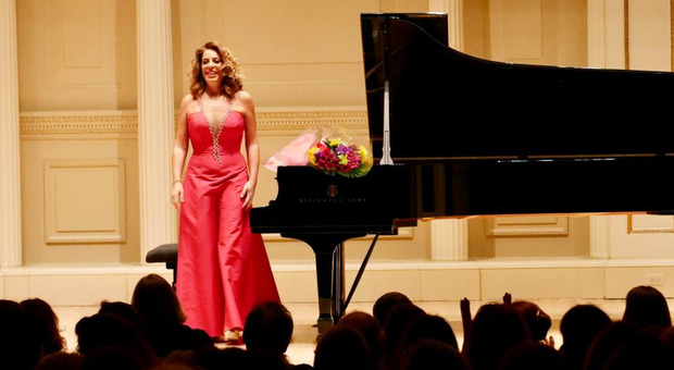 Cristiana Pegoraro porta San Valentino, Terni e l'Umbria alla Carnegie hall di New York