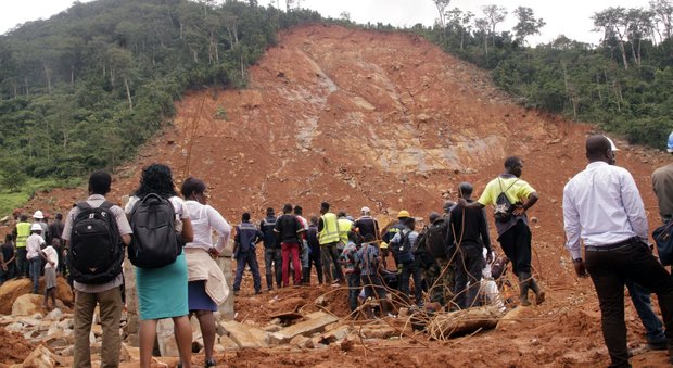 Sierra Leone, frana di fango e rocce: si temono mille morti