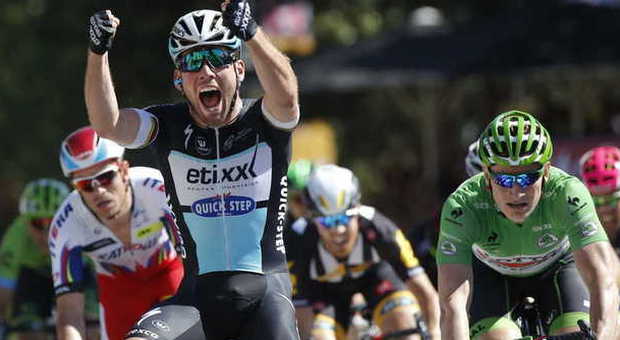 Tour de France, a Cavendish in volata la 7a tappa. Froome in maglia gialla. Paolini positivo alla cocaina