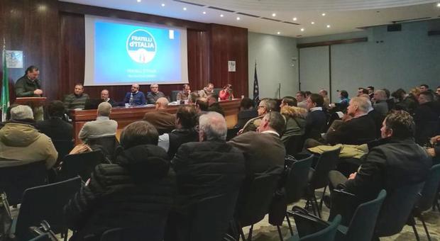Fratelli d'Italia all'assemblea provinciale: in 100 tra sindaci e assessori, sanità e amministrative nel mirino
