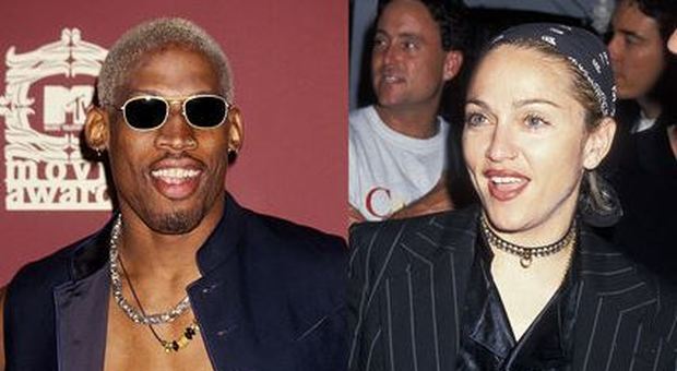 Dennis Rodman e Madonna
