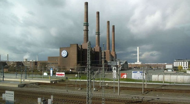 Una fabbrica Volkswagen in Germania