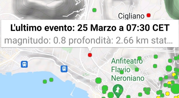 Campi Flegrei, ancora una scossa di terremoto a Pozzuoli avvertita dalla popolazione
