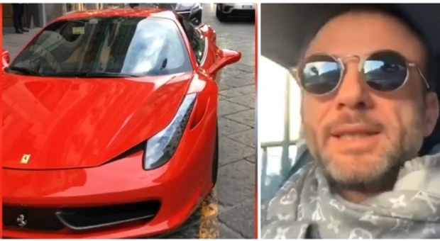 Il proprietario della Ferrari è l’imprenditore Pino Bozza