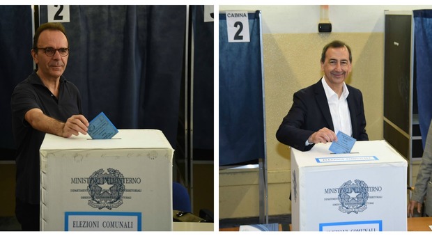 Sala-Parisi, duello all'ultimo voto: alle 19 aveva votato il 39,7% per il futuro sindaco