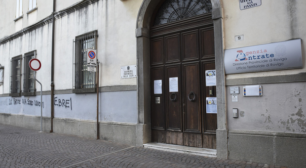 La sede dell'Agenzia delle Entrate di Rovigo