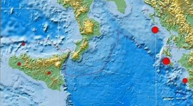 Terremoto, quattro scosse nello Ionio avvertite dalla popolazione