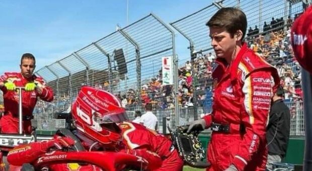 Ferrari vince in Australia, a Melbourne nel team dei meccanici Davide Spadetto, 28enne di Farra di Soligo