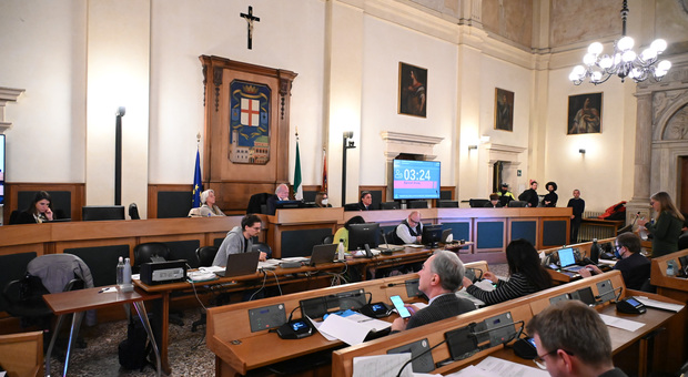 Consiglio comunale di Padova (foto d'archivio)