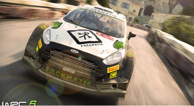Uno screenshot del nuovo gioco WRC6