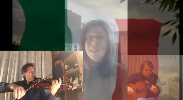 Cori-Giulianello, i docenti della scuola suonano "Bella Ciao" in videoconferenza